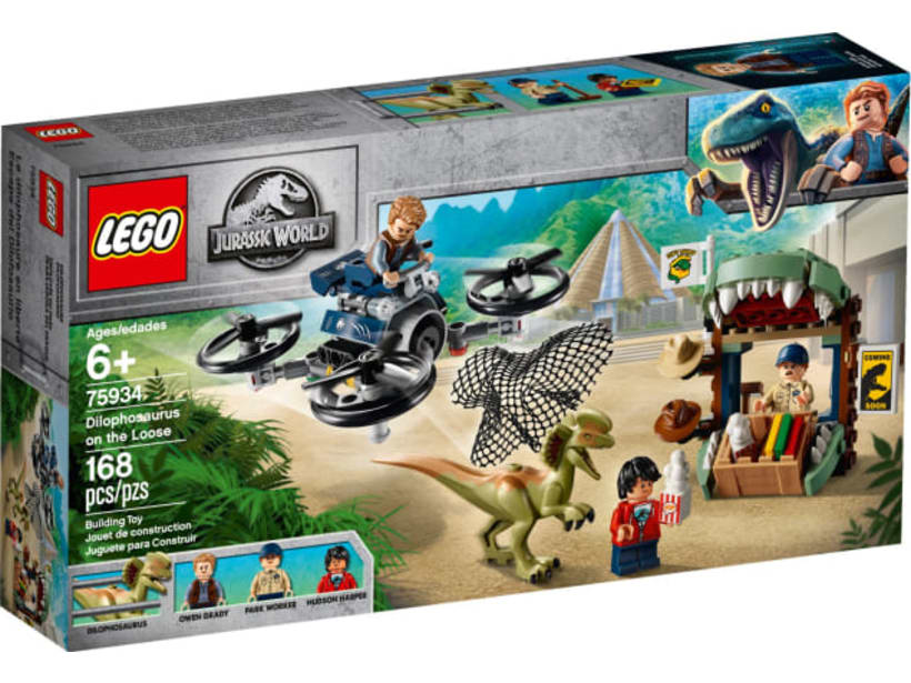 Image of LEGO Set 75934 Dilophosaurus on the Loose