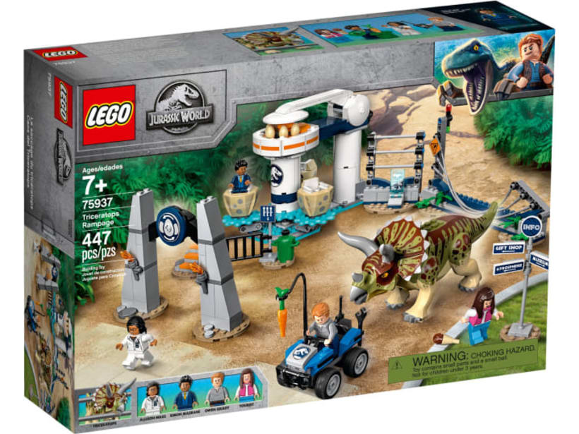 Image of LEGO Set 75937 Triceratops Rampage