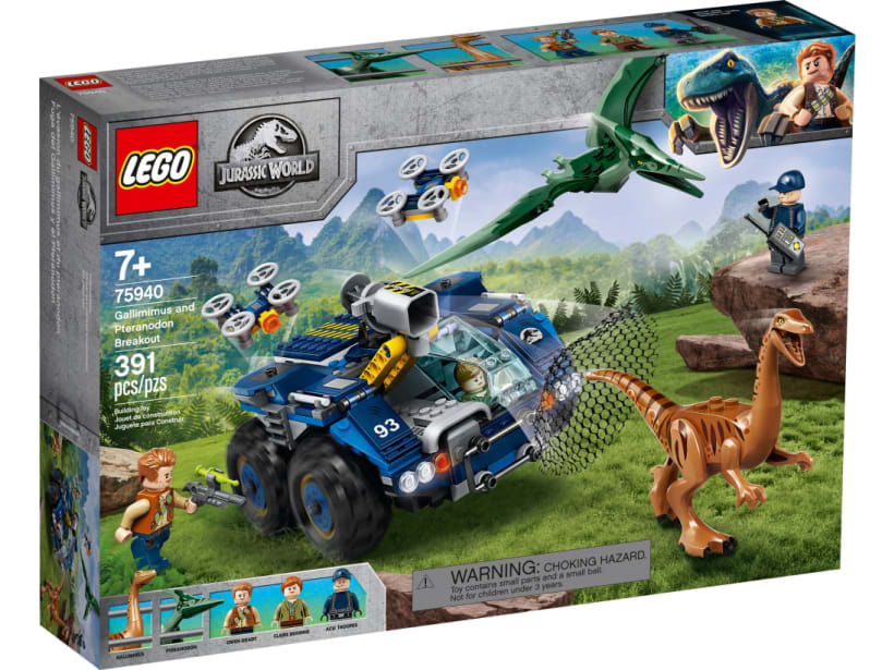 Image of LEGO Set 75940 Gallimimus and Pteranodon Breakout