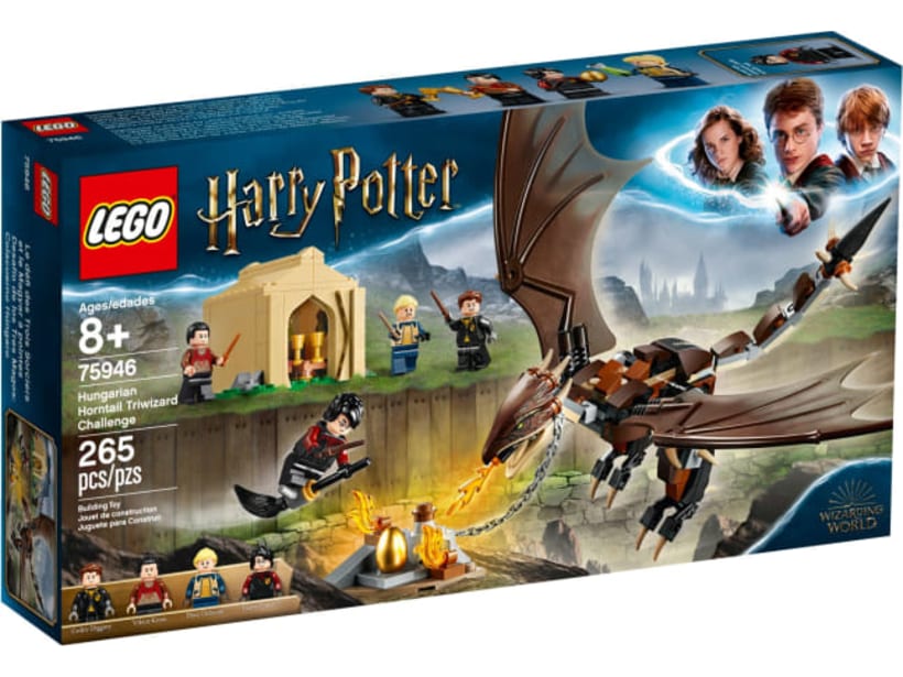 Image of LEGO Set 75946 Hungarian Horntail Triwizard Challenge