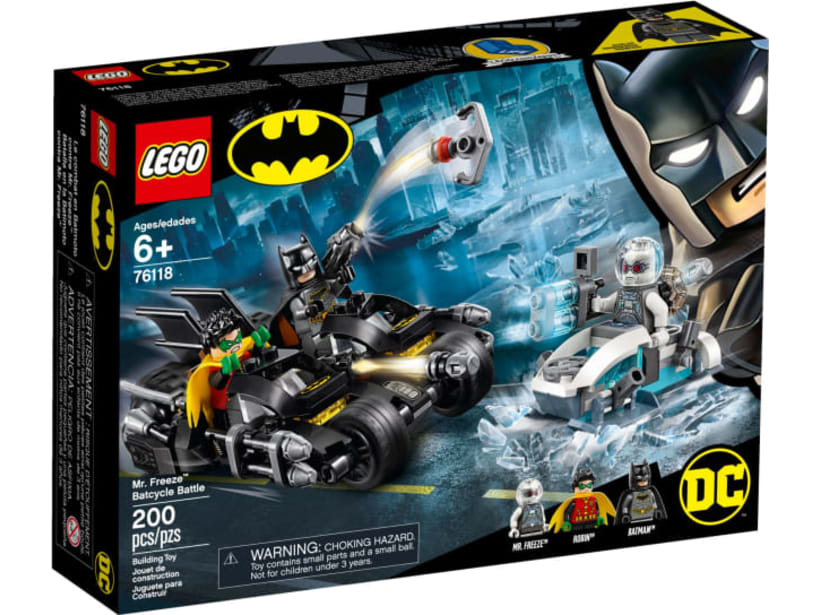 Image of LEGO Set 76118 Batcycle-Duell mit Mr. Freeze™