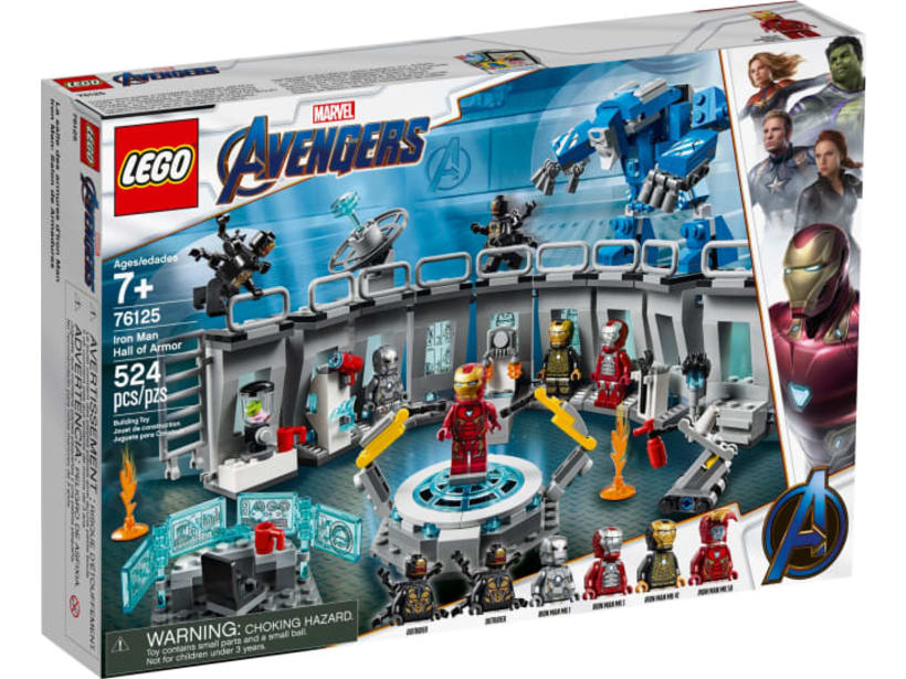 Image of LEGO Set 76125 Iron Man Hall of Armor