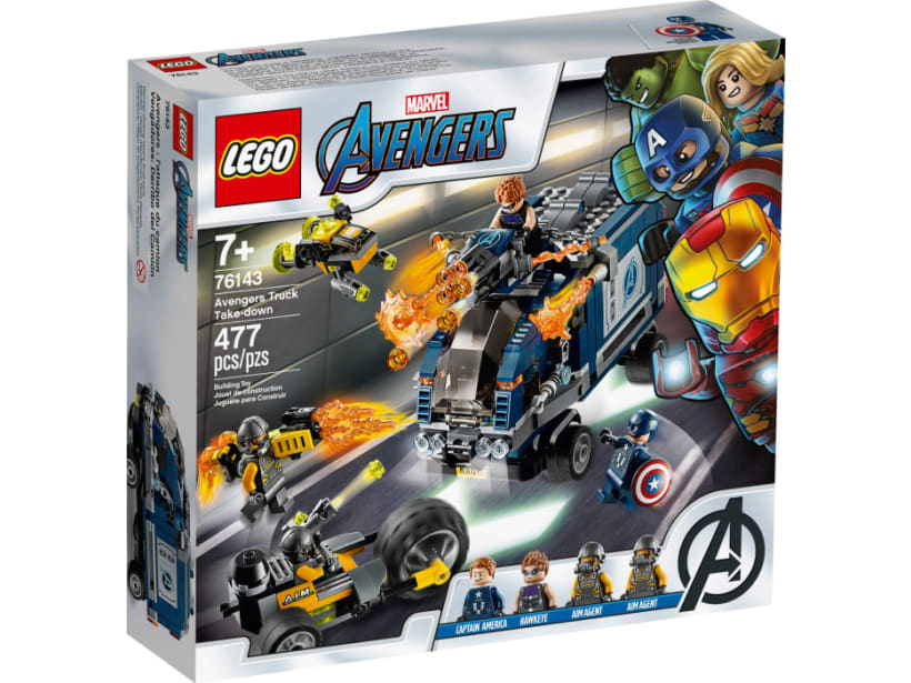 Image of LEGO Set 76143 Avengers Truck Take-down