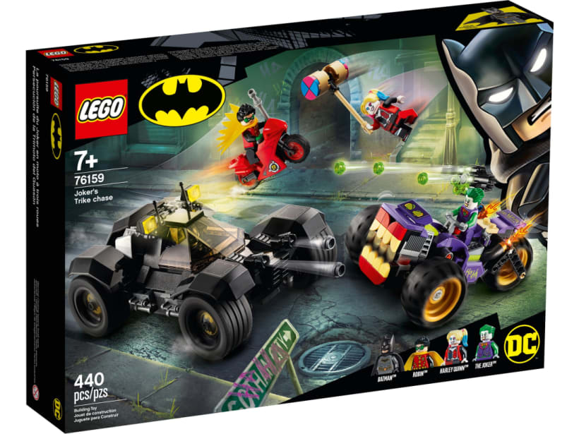 Image of LEGO Set 76159 Jokers™ Trike-Verfolgungsjagd