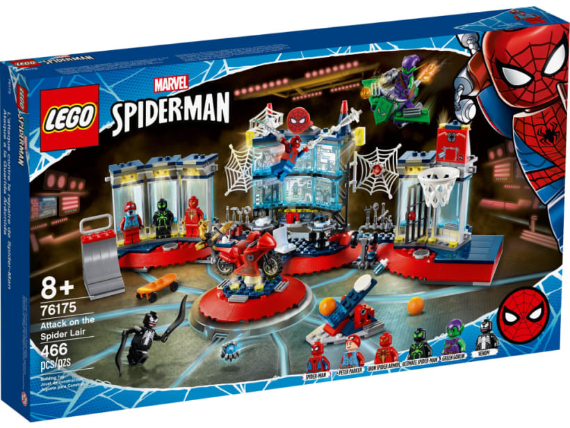 Image of LEGO Set 76175 Angriff auf Spider-Mans Versteck