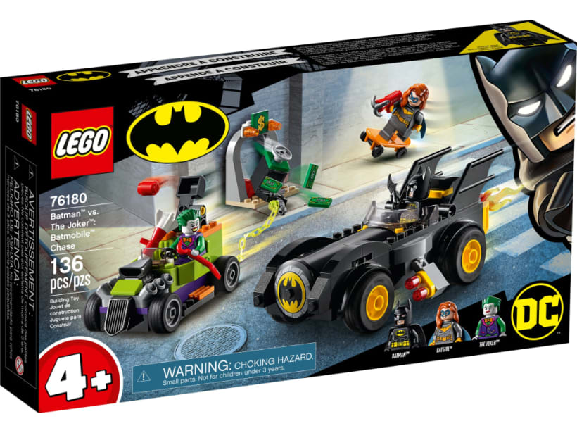 Image of LEGO Set 76180 Batman™ contre le Joker™ : course-poursuite en Batmobile