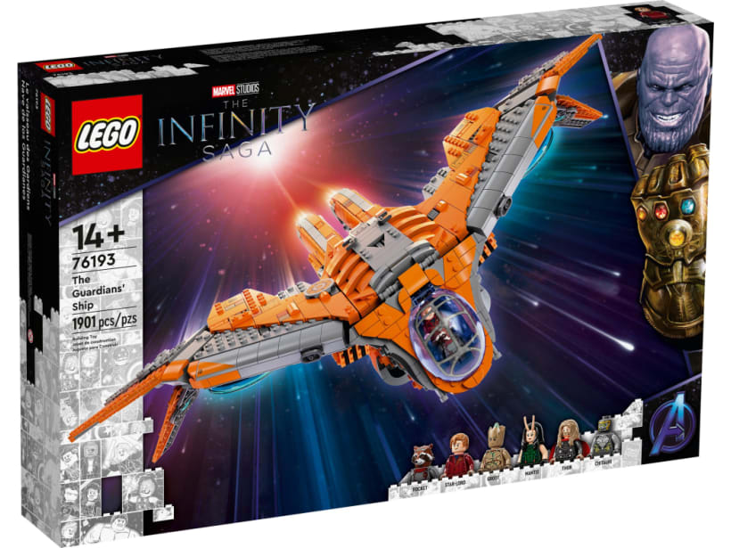 Image of LEGO Set 76193 Le vaisseau des Gardiens