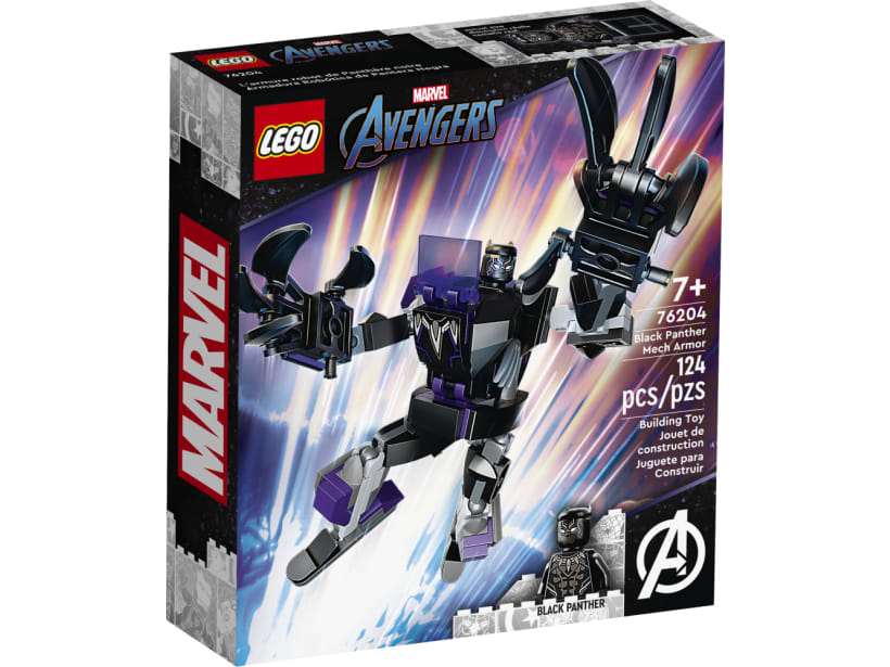 Image of LEGO Set 76204 Black Panther Mech Armour