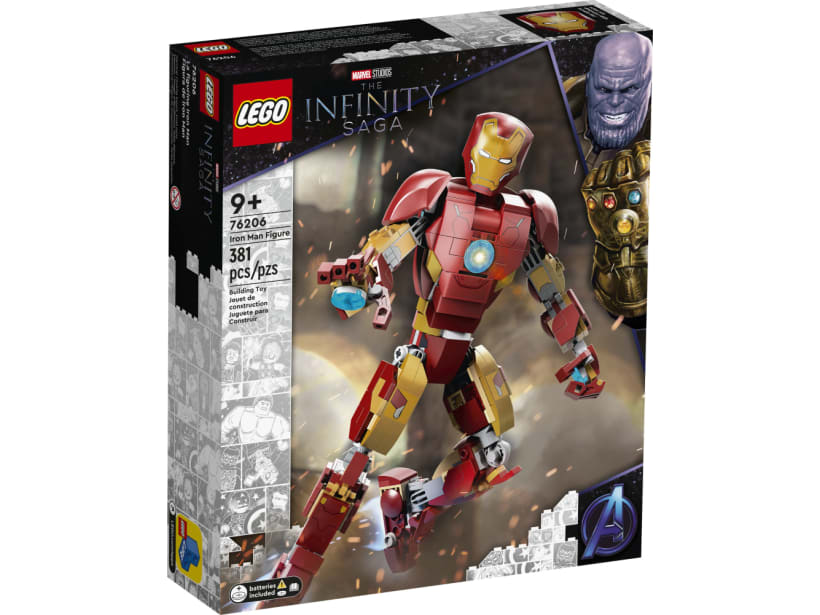 Image of LEGO Set 76206 Iron Man Figure