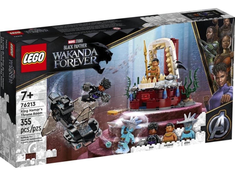 Image of LEGO Set 76213 King Namor’s Throne Room