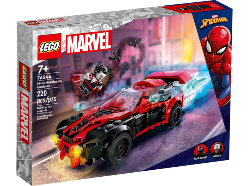Image of LEGO Set 76244 Miles Morales vs. Morbius