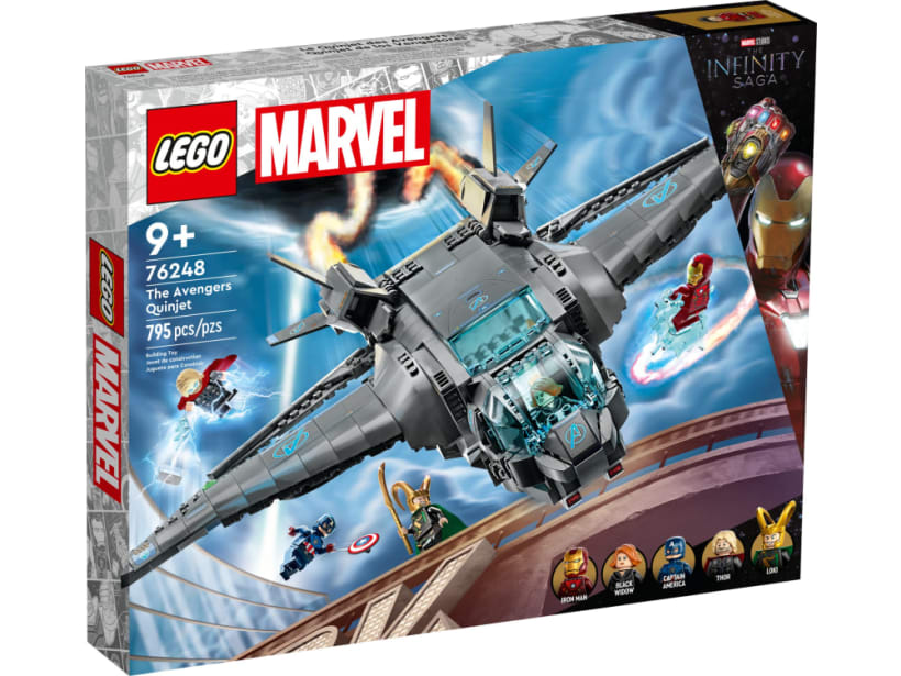 Image of LEGO Set 76248 Der Quinjet der Avengers