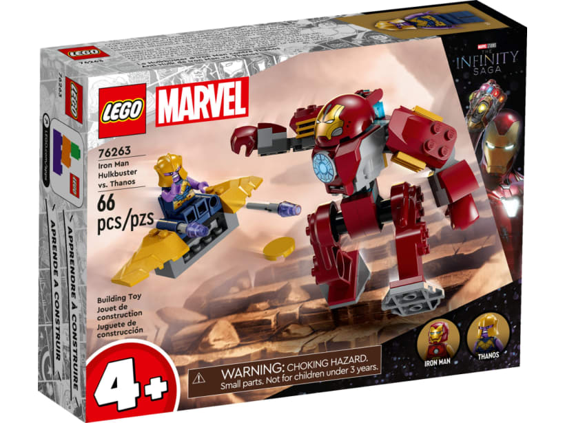 Image of LEGO Set 76263 Iron Man Hulkbuster vs. Thanos