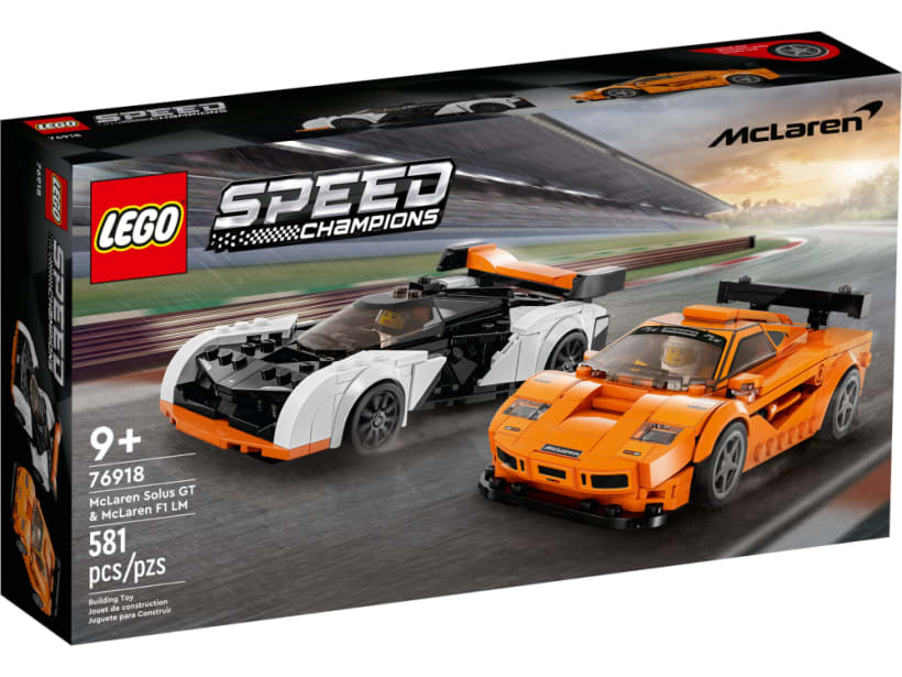 Image of LEGO Set 76918 McLaren Solus GT & McLaren F1 LM