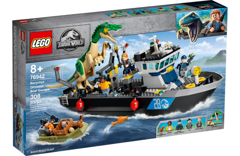 Image of 76942  Baryonyx Dinosaur Boat Escape