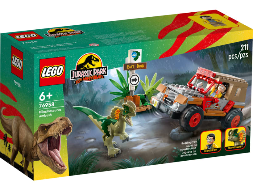 Image of LEGO Set 76958 Hinterhalt des Dilophosaurus