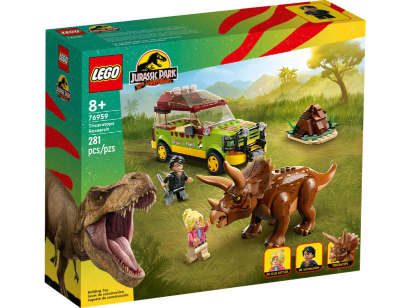 Image of LEGO Set 76959 Triceratops-Forschung