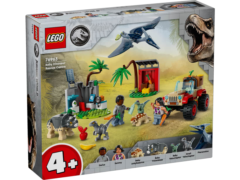 Image of LEGO Set 76963 Rettungszentrum für Baby-Dinos
