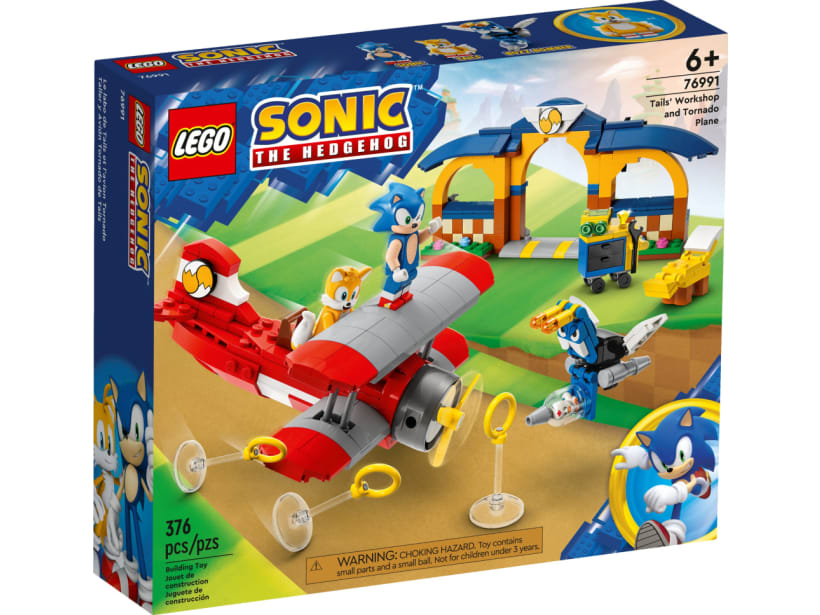 Image of LEGO Set 76991 Tails' Workshop and Tornado Plane