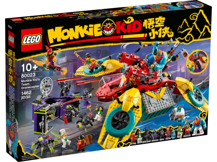 Image of LEGO Set 80023 Monkie Kids Hubschrauberdrohne