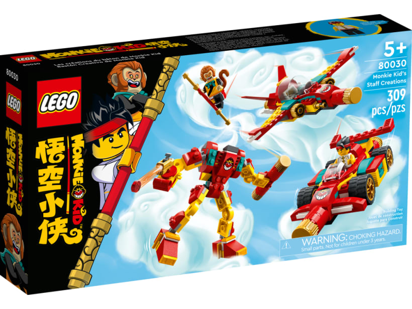 Image of LEGO Set 80030 Monkie Kid’s Staff Creations