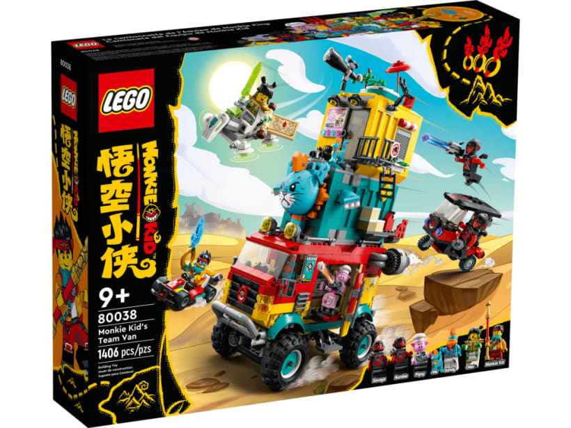 Image of LEGO Set 80038 Monkie Kids Teamtransporter