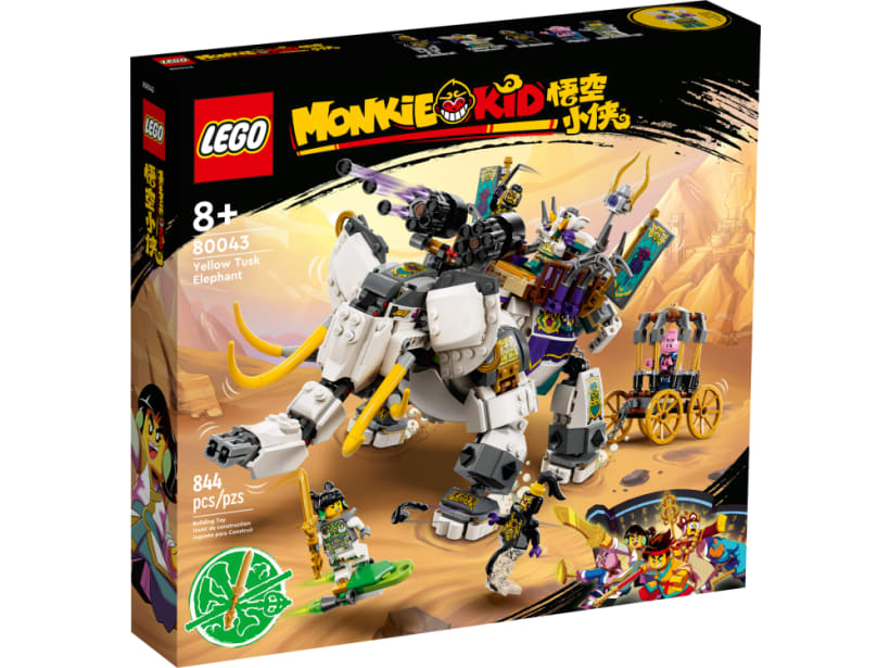 Image of LEGO Set 80043 Yellow Tusk Elephant