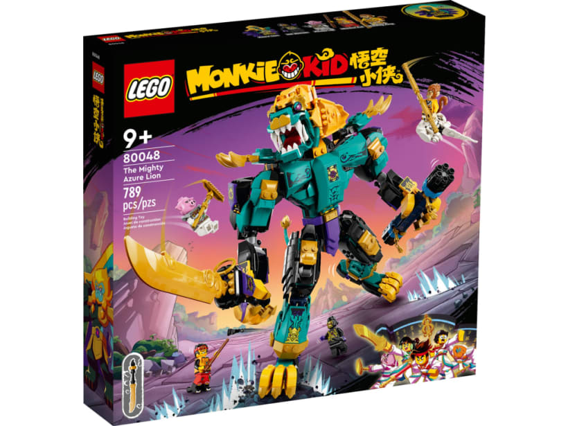 Image of LEGO Set 80048 The Mighty Azure Lion